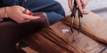 Steps to repair damaged hair extensions