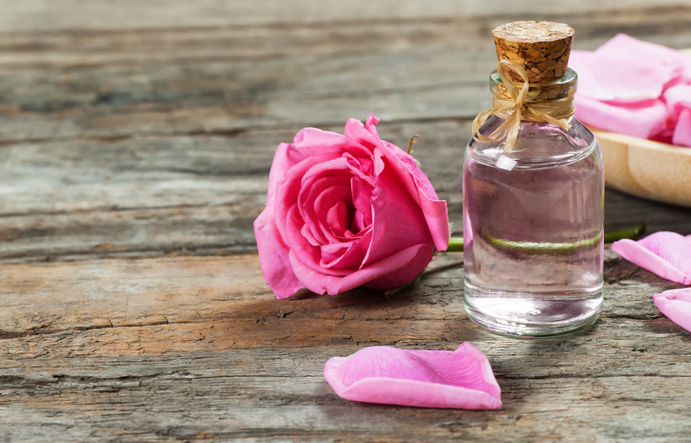 Uncommon uses of rosewater