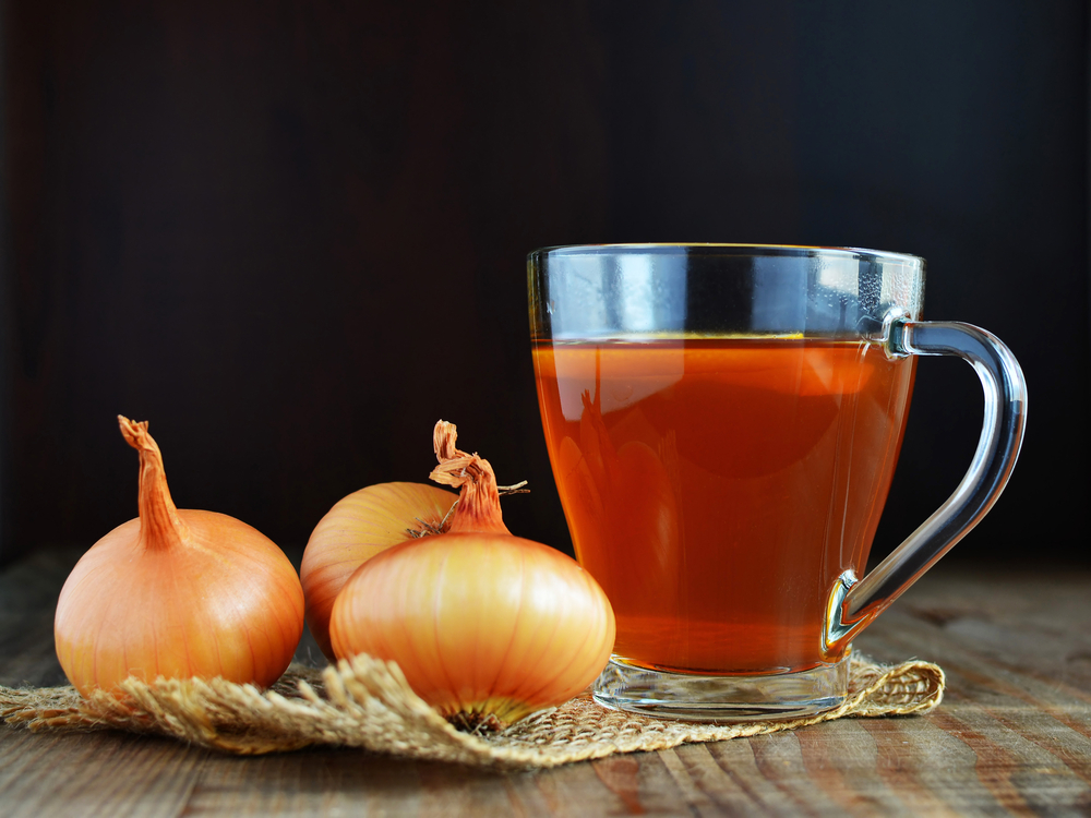 Onion tea and its role in boosting immunity